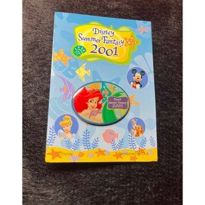 Ariel Summer‎ Fantasy 2001 Pin Tokyo Disney Land